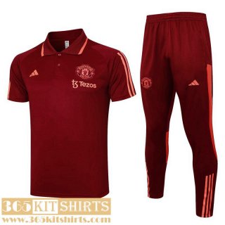 Polo Shirt Manchester United Mens 2023 2024 E15