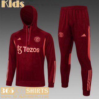 KIT: Hoodie Manchester United Kids 2023 2024 C130