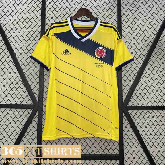 Retro Football Shirts Colombia Home Mens 2014 FG588