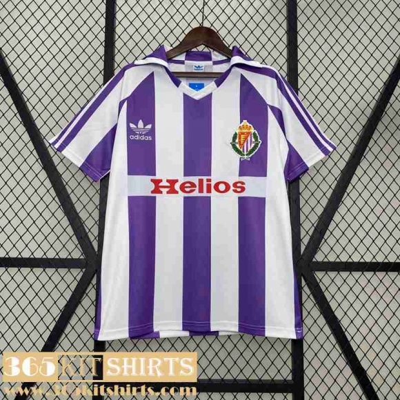 Retro Football Shirts Valladolid Home Mens 1984 FG589