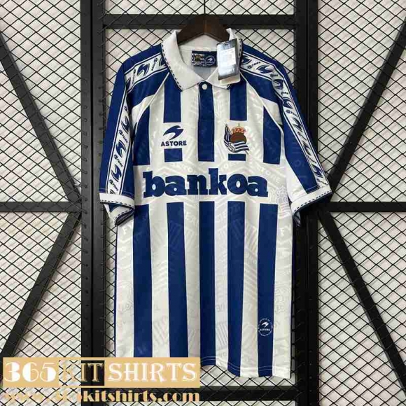 Retro Football Shirts Real Sociedad Home Mens 94 95 FG593