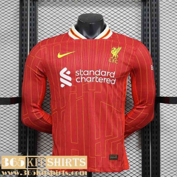 Football Shirts Liverpool Home Mens Long Sleeve 24 25