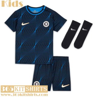 Football Shirts Chelsea Away Kids 2023 2024