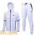 Hooded Jacket sport White Mens 2023 2024 B10