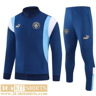 Jacket Manchester City blue Mens 2023 2024 B18