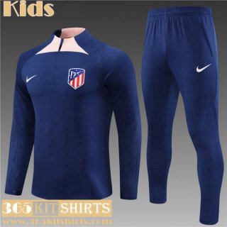 KIT : Training Atletico Madrid blue Kids 2023 2024 C08
