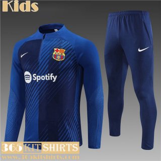 KIT : Training Barcelona blue Kids 2023 2024 C13
