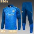 KIT : Training Marseille blue Kids 2023 2024 C21