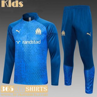 KIT : Training Marseille blue Kids 2023 2024 C21