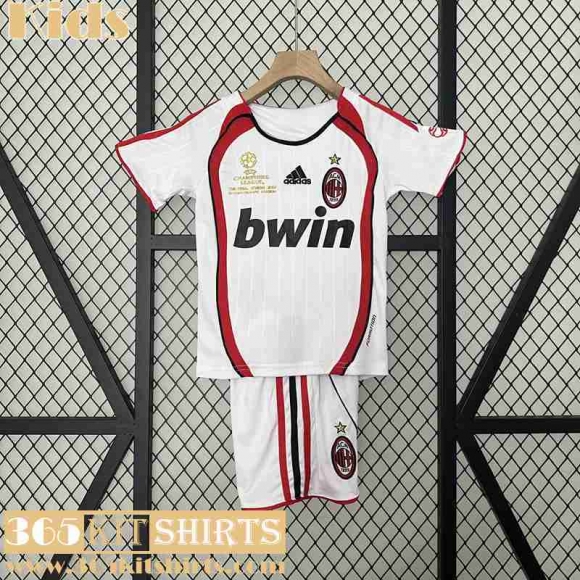 Retro Football Shirts AC Milan Away Kids 06 07 FG456