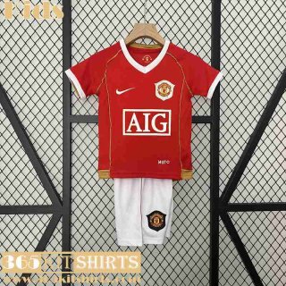 Retro Football Shirts Manchester United Home Kids 06 07 FG458