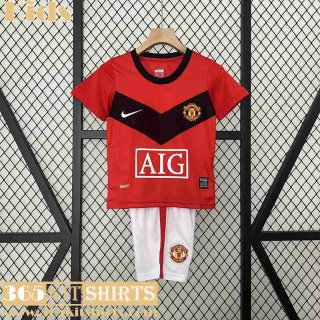 Retro Football Shirts Manchester United Home Kids 09 10 FG459