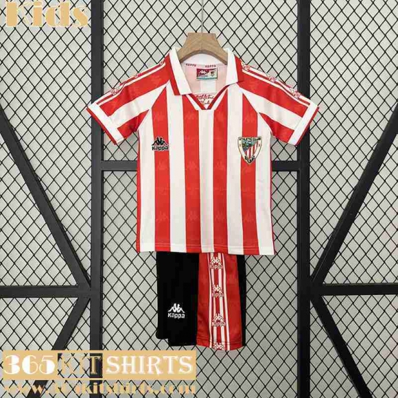 Retro Football Shirts Athletic Bilbao Home Kids 95 97 FG465