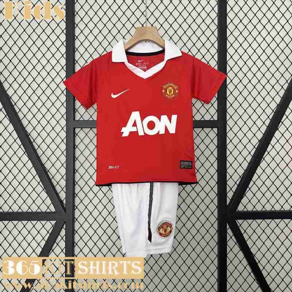 Retro Football Shirts Manchester United Home Kids 10 11 FG469