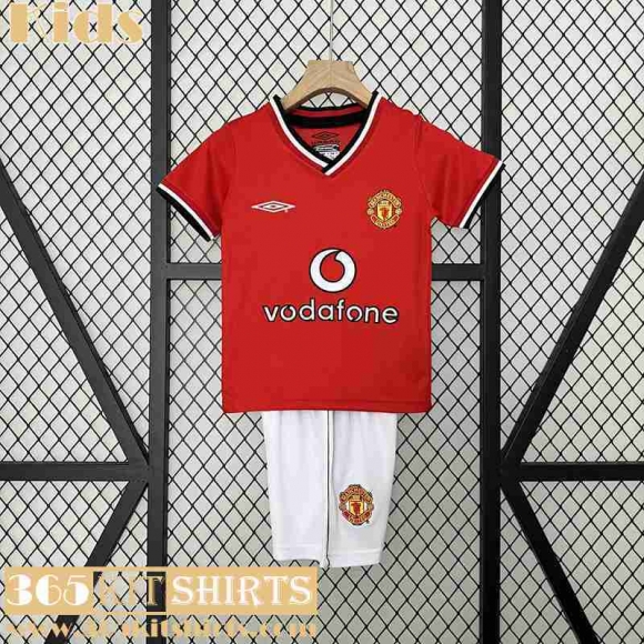 Retro Football Shirts Manchester United Home Kids 00 01 FG471