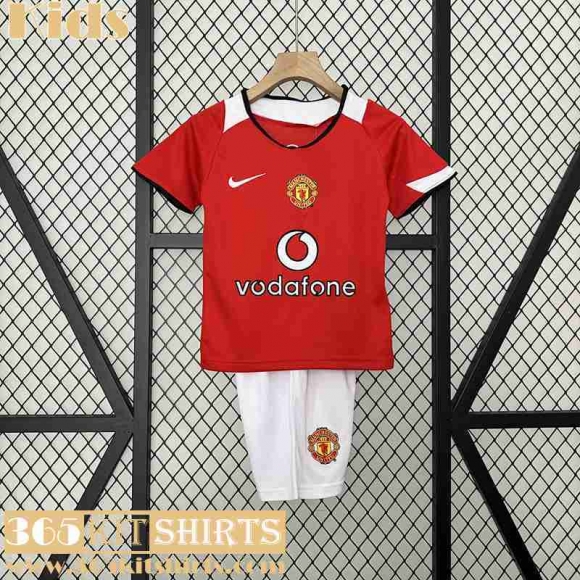 Retro Football Shirts Manchester United Home Kids 05 06 FG475