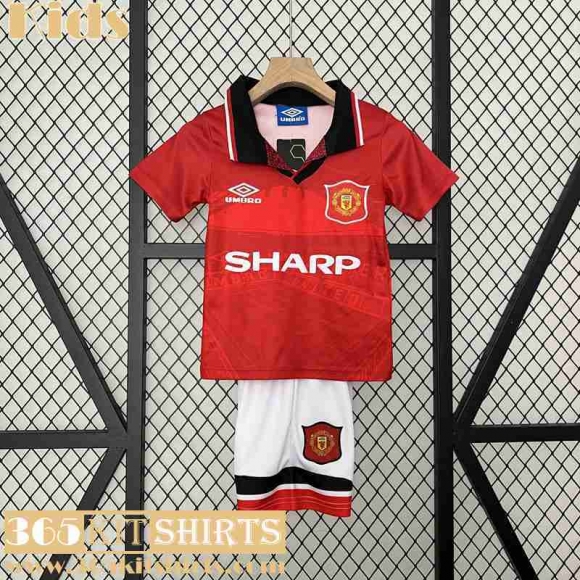 Retro Football Shirts Manchester United Home Kids 94 96 FG477