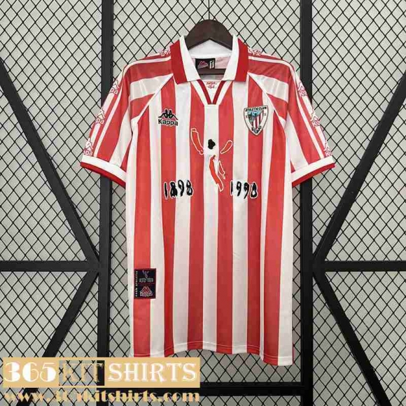 Retro Football Shirts Athletic Bilbao Home Mens 100th Anniversary FG528