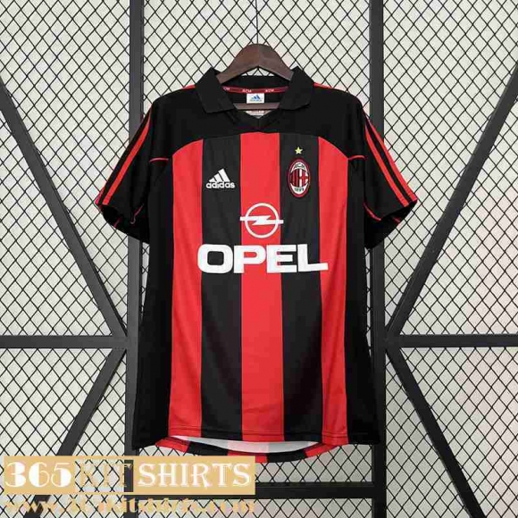 Retro Football Shirts AC Milan Home Mens 01 02 FG537