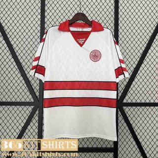 Retro Football Shirts Denmark Away Mens 1988 FG544