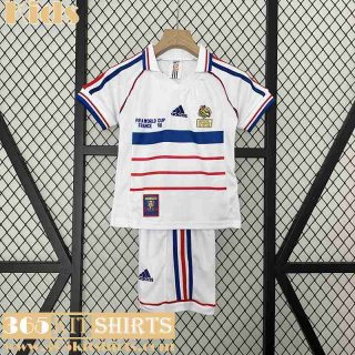 Retro Football Shirts France Away Kids 1998 FG559