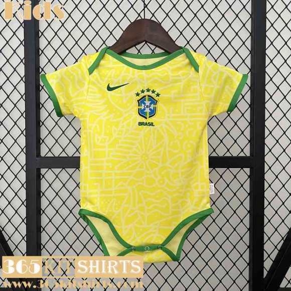 Football Shirts Brazil Home Baby 2024 TBB425