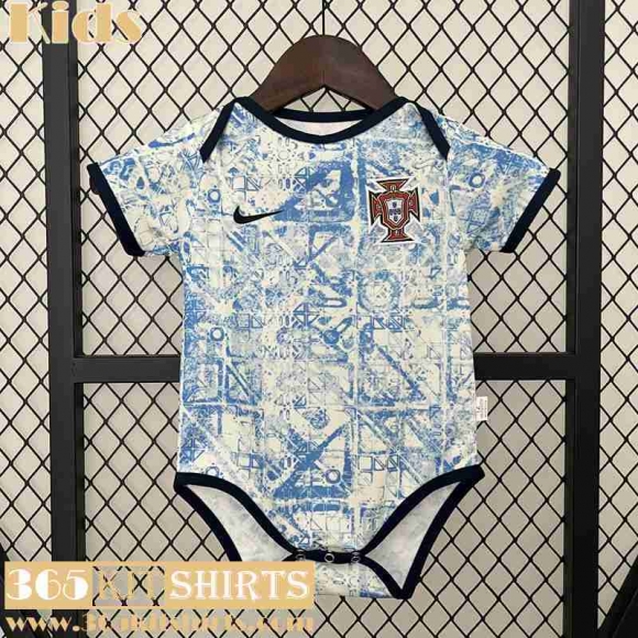 Football Shirts Portugal Away Baby 2024 TBB432