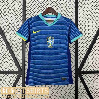 Football Shirts Brazil Away Womens 2024 TBB466