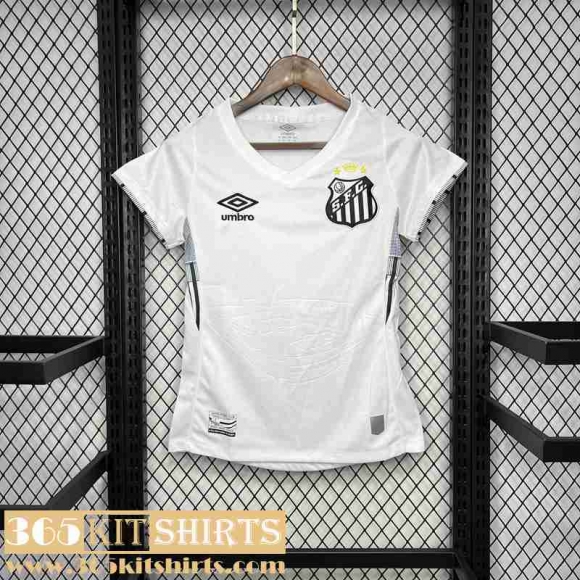 Football Shirts Santos Home Womens 2024 2025 TBB503