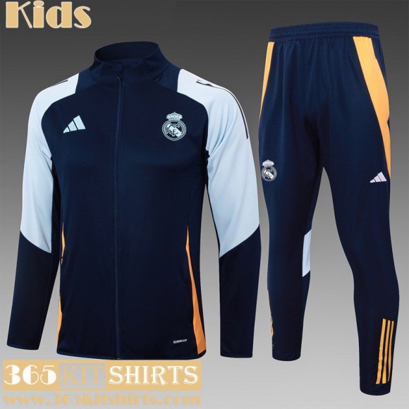 KIT: Jacket Real Madrid Kids 2024 2025 C478