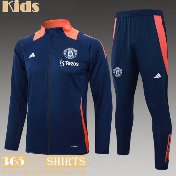 KIT: Jacket Manchester United Kids 2024 2025 C488