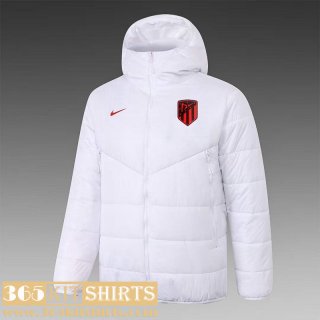 Down Jacket Atletico Madrid White Mens 2022 2023 DD118