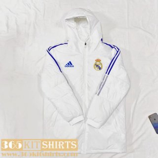 Down Jacket Real Madrid White Mens 2022 2023 DD121