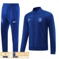 Jacket PSG blue Mens 2022 2023 JK543