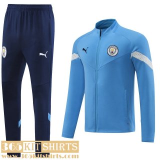 Jacket Manchester City sky blue Mens 2022 2023 JK549