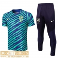 Training T Shirt Brazil green Mens 2022 2023 TG540