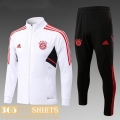 Jacket Bayern Munich White Kids 2022 2023 TK461
