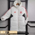 Down Jacket Bayern Munich White Mens 2023 2024 G55