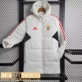 Down Jacket Benfica White Mens 2023 2024 G59