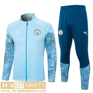 Jacket Manchester City light blue Mens 2023 2024 B45
