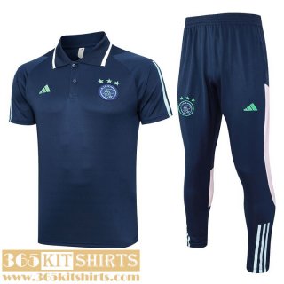 Polo Shirt AFC blue Mens 2023 2024 E07