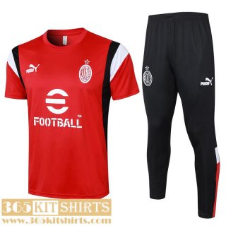 Training T Shirt AC Milan red Mens 2023 2024 A125