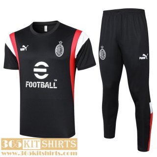 Training T Shirt AC Milan black Mens 2023 2024 A126