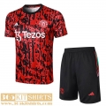 Training T Shirt Manchester United red Mens 2023 2024 A135
