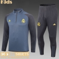 KIT : Training Real Madrid dark gray Kids 2023 2024 C52