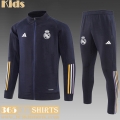 KIT : Jacket Real Madrid black Kids 2023 2024 C53