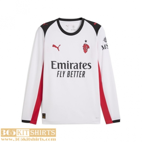 Maillot De Foot AC Milan Exterieur Homme Manche Longue 25 26