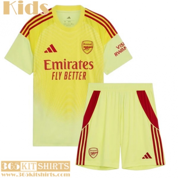 Maillot De Foot Arsenal Domicile Goalkeeper Enfant 25 26