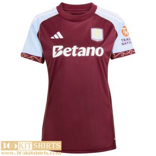 Maillot De Foot Aston Villa Domicile Femme 25 26