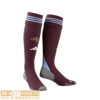 Chaussettes De Foot Aston Villa Domicile Homme 25 26